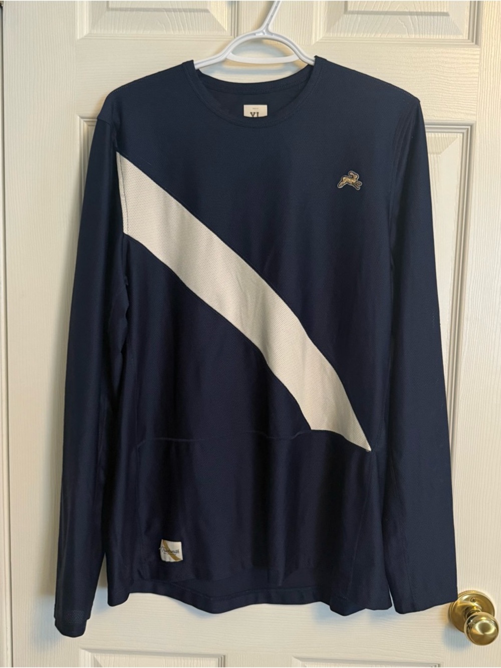 Tracksmith Navy Athletic Long Sleeve Top Men’s XL